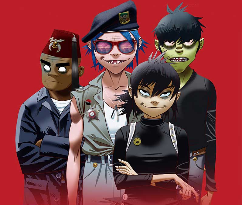 Gorillaz виступлять у Києві